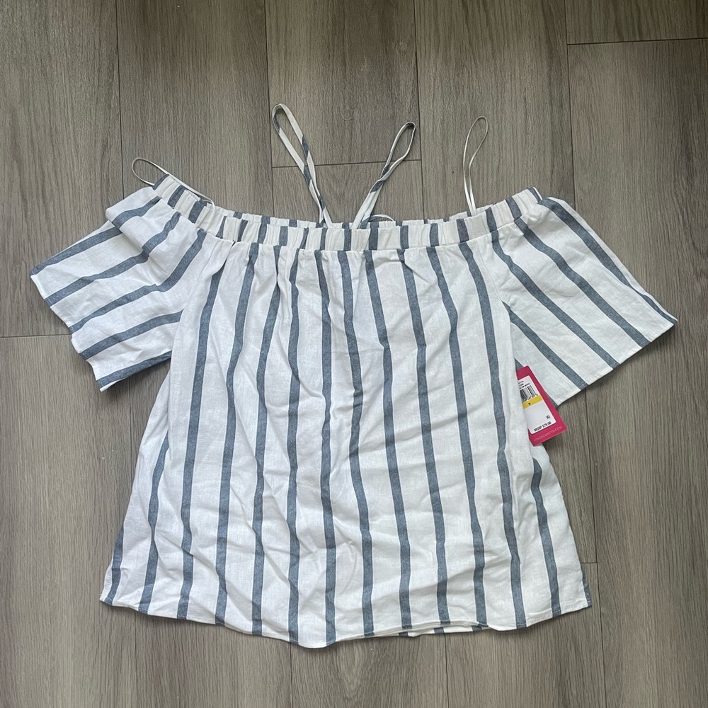 Women's Off-The-Shoulder Halter Neck Blouse